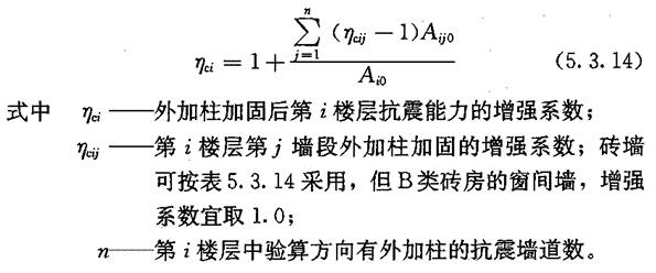 V 外加圈梁-钢筋混凝土柱加固，插图 1