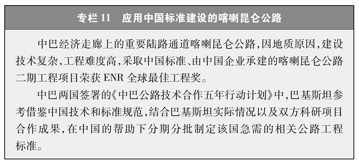 专栏11 应用中国标准建设的喀喇昆仑公路